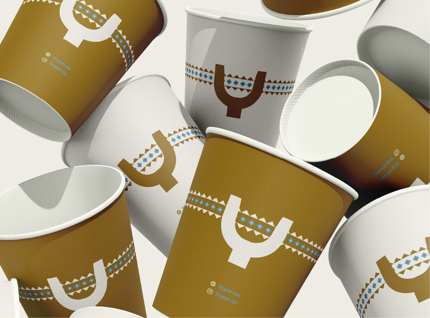 Fnyan Logo and brand identity design